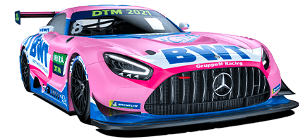 Машина Mercedes-AMG GruppeM Racing Team 1