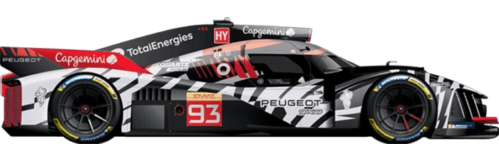 Машина Peugeot TotalEnergies 1