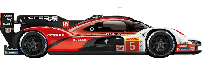 Машина Porsche Penske Motorsport 1