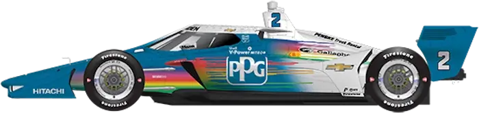 Машина Team Penske IndyCar 3