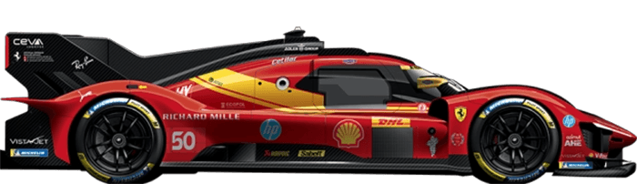 Машина Ferrari AF Corse 1