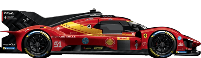 Машина Ferrari AF Corse 2