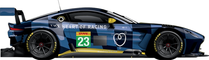 Машина Heart of Racing Team WEC 1