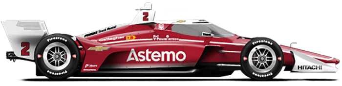 Машина Team Penske IndyCar 1