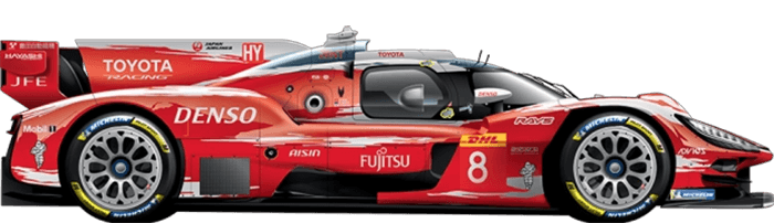 Машина Toyota Racing WEC 2 Машина Toyota Racing WEC 2