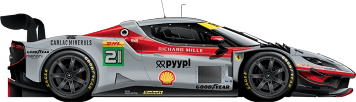 Машина Vista AF Corse 1