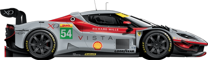 Машина Vista AF Corse 2