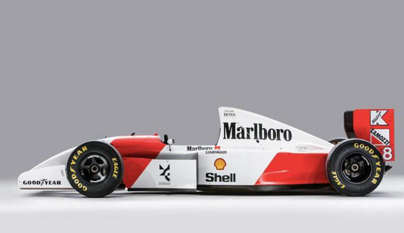 Берни Экклстоун купил на аукционе «McLaren» Айртона Сенны