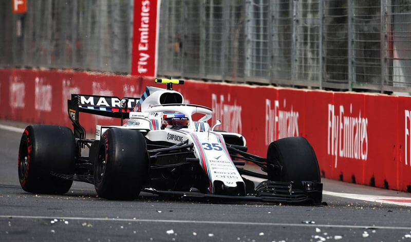 «Уильямс» просит FIA пересмотреть инцидент с Сироткиным в Баку