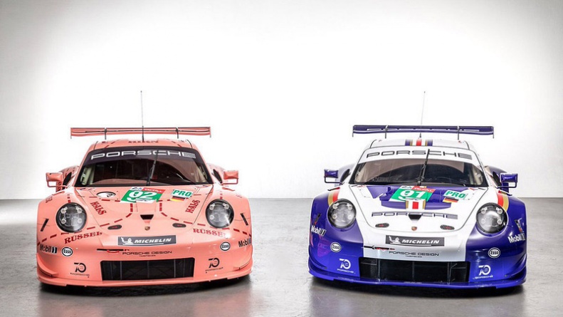 «Porsche GT Team» окрасит свои машины в эксклюзивные ретро-ливреи в 24 часах Ле-Мана