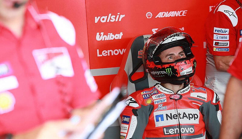 «Ducati Team» разрешит Лоренсо протестировать «Honda» в 2018 году
