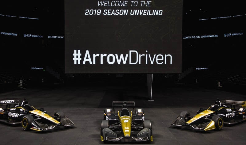 «Arrow» — титульный спонсор «Schmidt Peterson Motorsports»