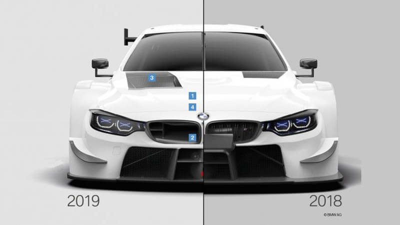 «BMW» объясняет и показывает новые машины DTM в картинках