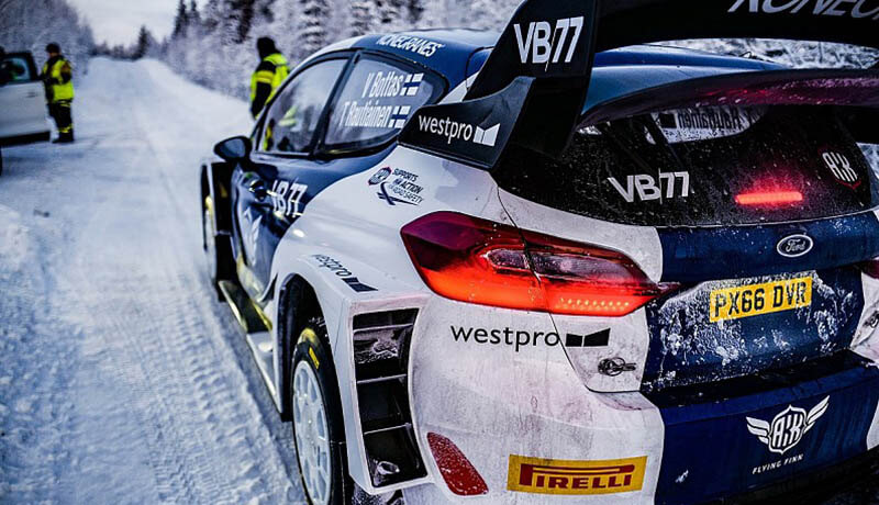 Боттас провел тесты раллийной машины WRC перед дебютом на «Artic Lapland Rally»