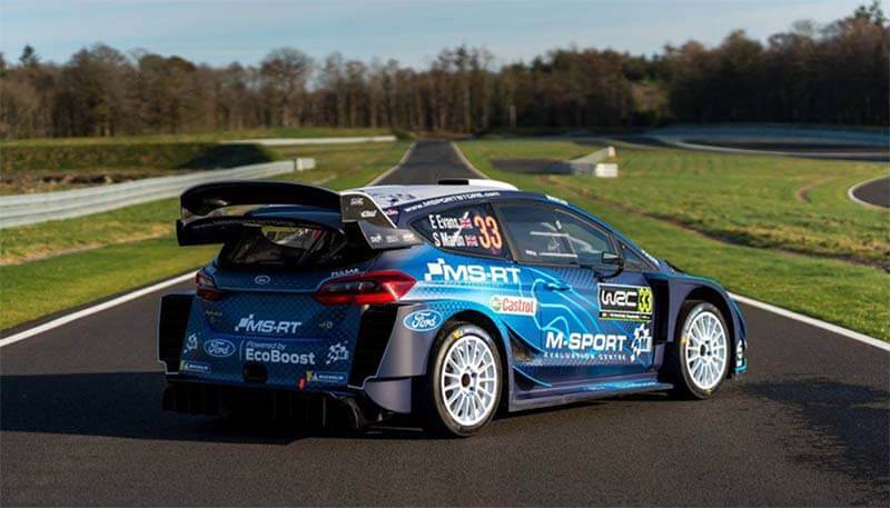 «M-Sport» показала новую ливрею для сезона WRC в 2019 году