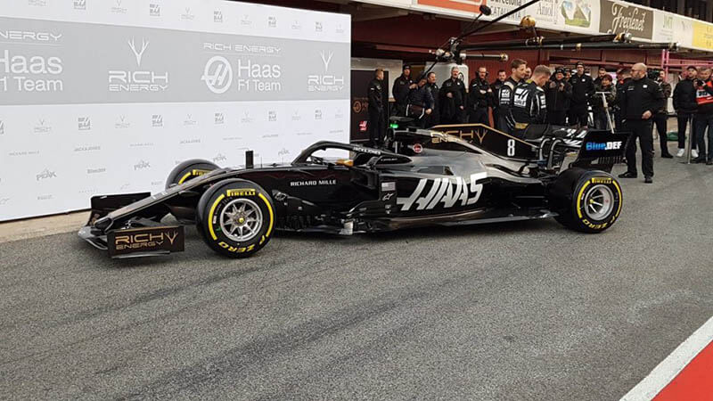 «Хаас» официально презентовал машину для сезона Ф1 2019 года