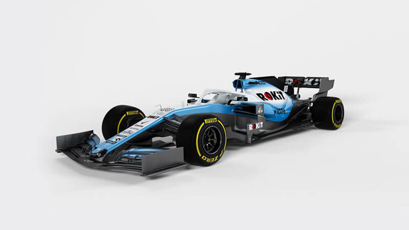 Уильямс выпускает рендеры своей новой машины на сезон-2019