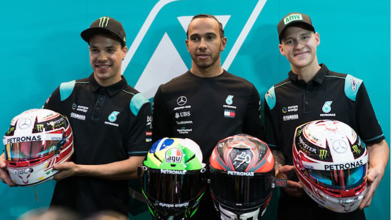Хэмилтон проводит гоночный уик-энд с «Petronas Yamaha SRT»