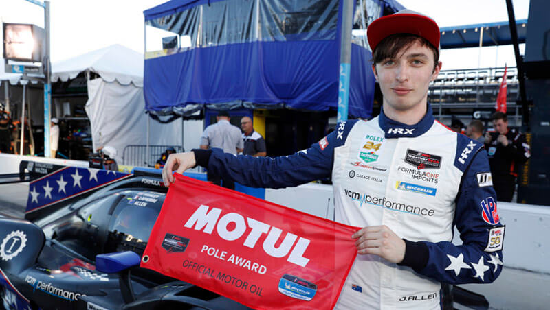 Джеймс Аллен стал гонщиком по развитию «DragonSpeed» в IndyCar