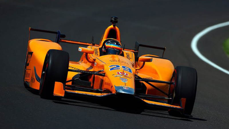 Алонсо протестирует машину «McLaren» для Инди-500 — 9 апреля