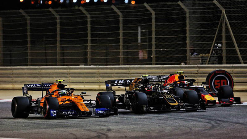 Норрис доволен своей гонкой в Бахрейне и первыми очками в Ф1