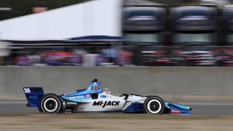 Такума Сато завоевал поул в квалификации IndyCar в Алабаме
