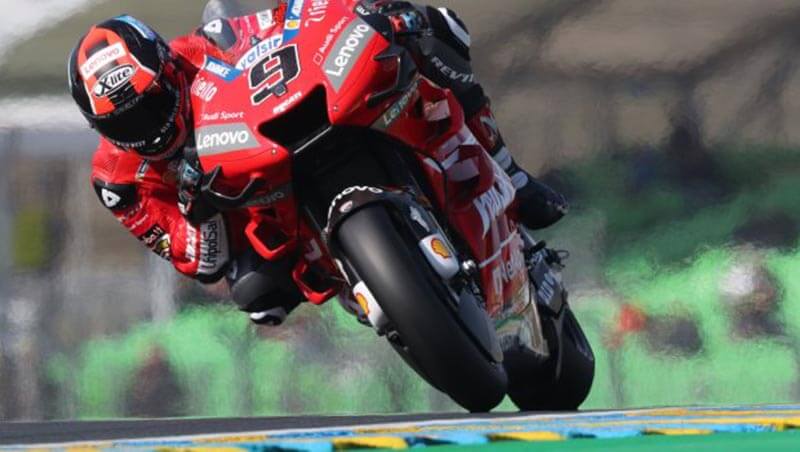 Критика шин и поребриков: много падений на Moto GP в пятницу в Ле-Мане