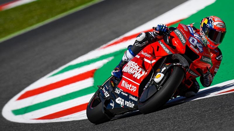 Довициозо устанавливает новый рекорд скорости в Moto GP в Муджелло