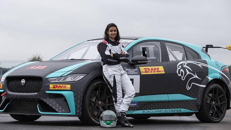 Риима Джуфали войдет в историю Саудовской Аравии как VIP-гонщик серии Jaguar I-PACE