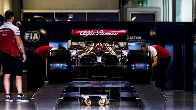 Шасси «Альфа Ромео» было уничтожено в ходе краш-теста FIA