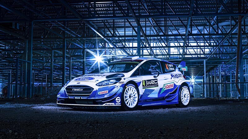 «M-Sport» представила потрясающую «ретро» ливрею для сезона WRC