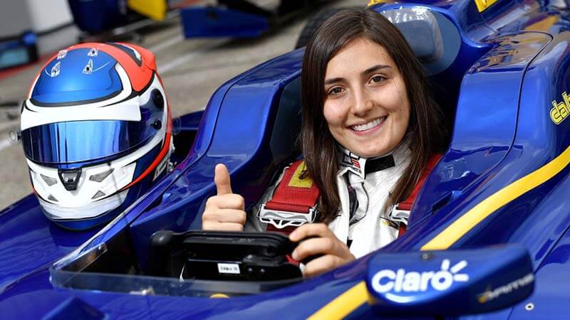 Татьяна Кальдерон станет первой гонщицей в истории Super Formula