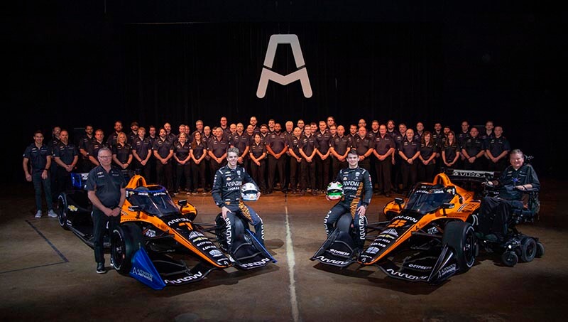 «Arrow McLaren SP» представила ливреи машин IndyCar на 2020 год