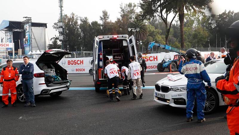 Даниэль Абт невредим, несмотря на аварию в 20G в Мехико