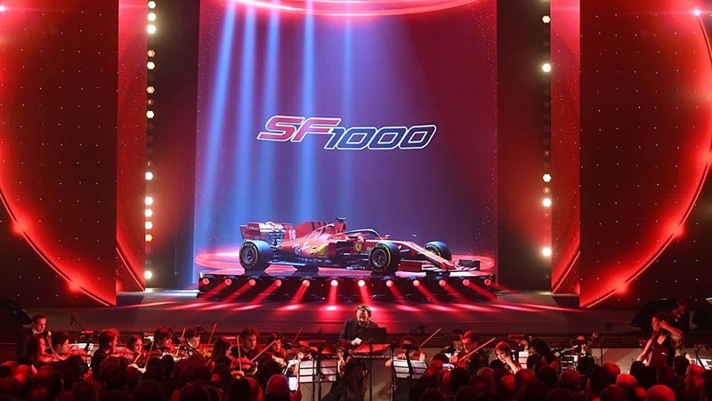 «Феррари» представила машину Формулы-1 2020 года