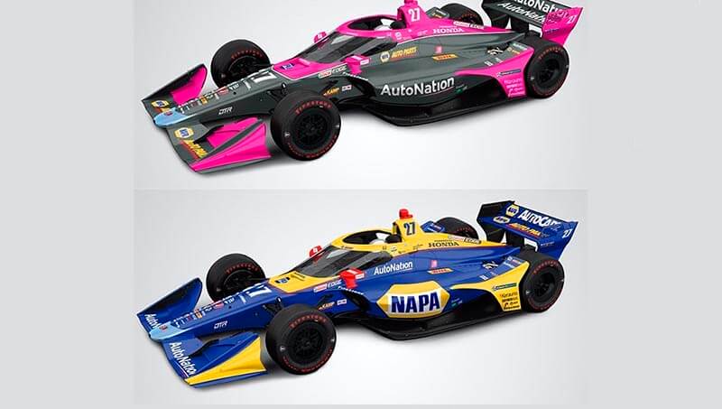 «Andretti Autosport» представила ливреи Росси на 2020 год