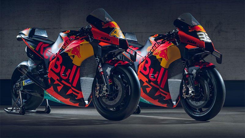 «Red Bull KTM Factory Racing» и «KTM Tech 3 Racing» представили байки Moto GP