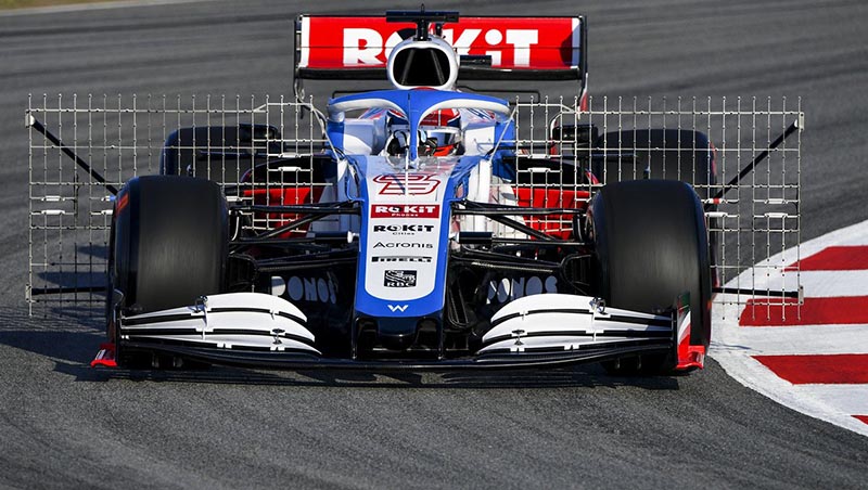 Статистика первого блока тестов Формулы-1 в Барселоне