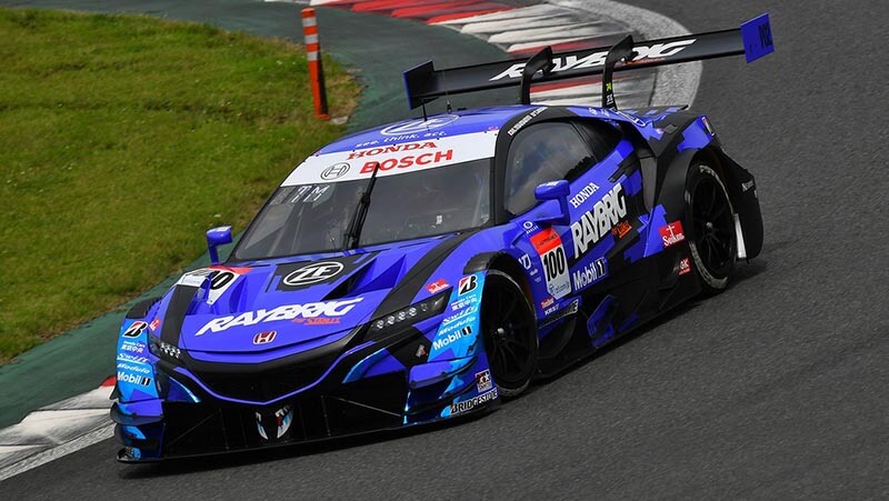 Тесты Super GT в Фудзи: «Honda» самая быстрая в GT500 и GT300