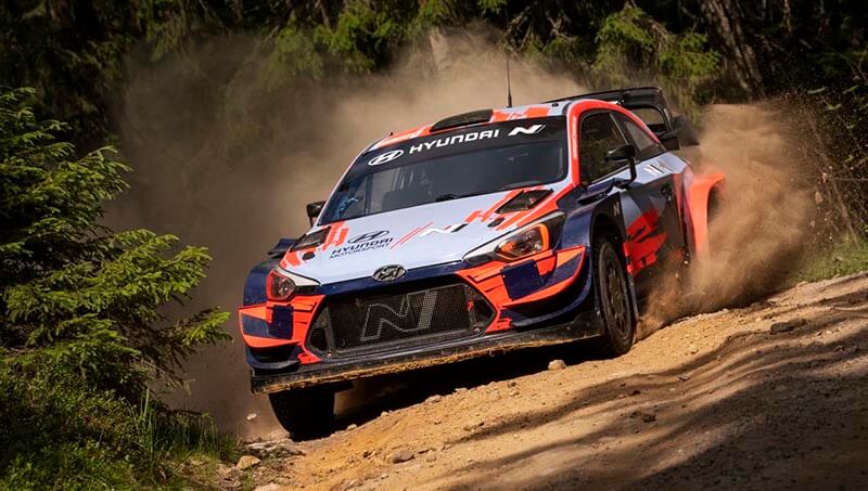 «Hyundai» успешно завершил тесты WRC в Финляндии