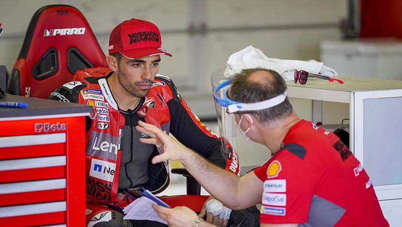 Пирро: «Благодаря тестам в Мизано, «Ducati» станет конкурентоспособным в Хересе»
