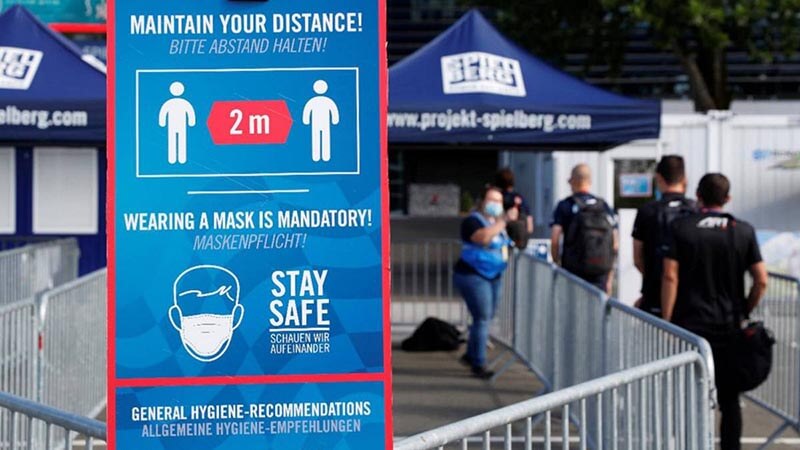 Формула-1 подтвердила ноль подтвержденных случаев COVID-19 после первого этапа тестов