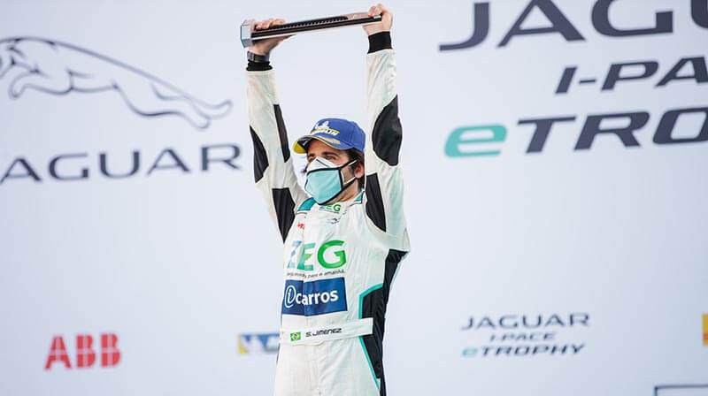 Jaguar I-PACE eTROPHY: Хименес выиграл вторую гонку кряду в Берлине