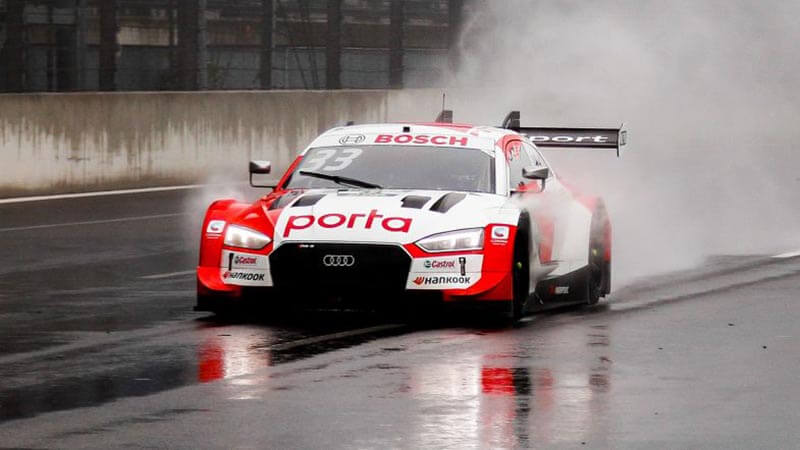 Раст возглавил трио «Audi» в первой гонке в Лаузицринге