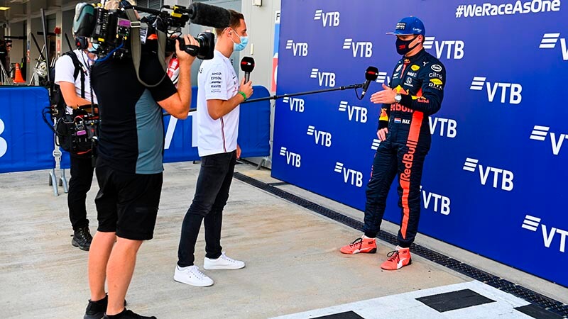 Ферстаппен: «Я действительно поражен, что я здесь в первом ряду»