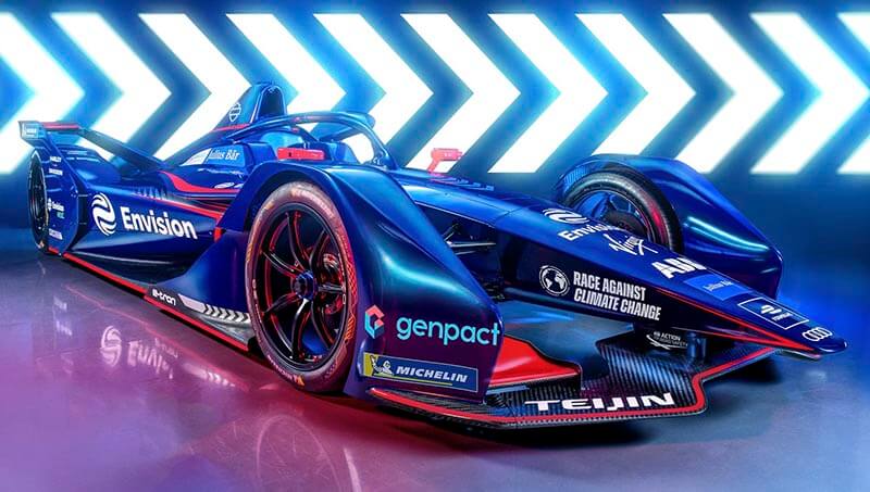 «Envision Virgin Racing» представила новую ливрею Формулы Е