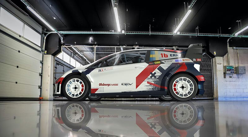 Новая серия электрического ралли-кросса RX2e представила машину для первого сезона