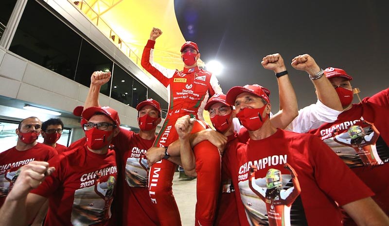 Шумахер о чемпионстве в Формуле-2: «Если честно, я немного в шоке»