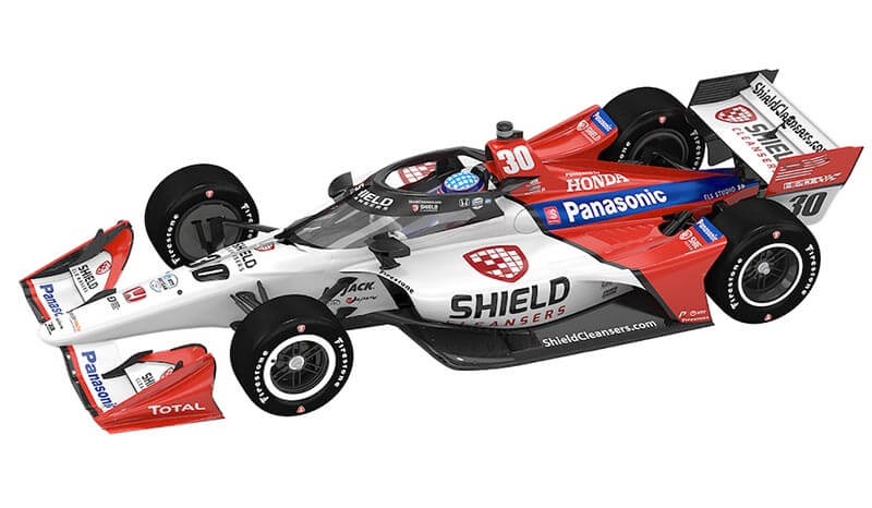 Представлена ливрея Сато для сезона IndyCar 2021 года