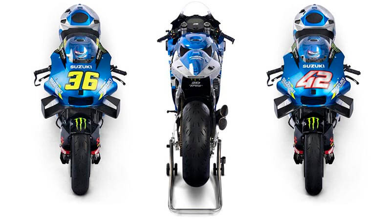 «Suzuki» представила байк Moto GP для Ринса и Мира